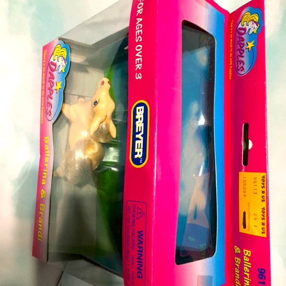 DAPPLES BREYER HORSE 90s Ballerina & Brandi Box - Picture 3 of 11
